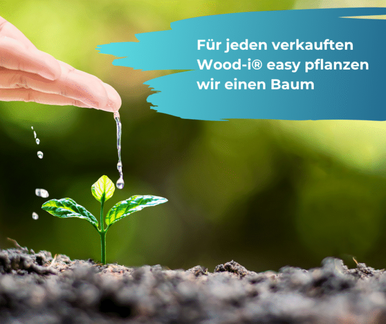 Pro Wood-i easy pflanzen wir einen Baum
