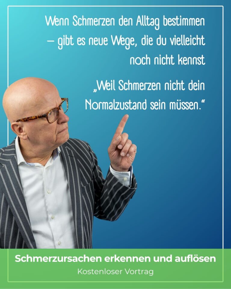 Kostenloser Vortrag Schmerztherapie und Wood-i