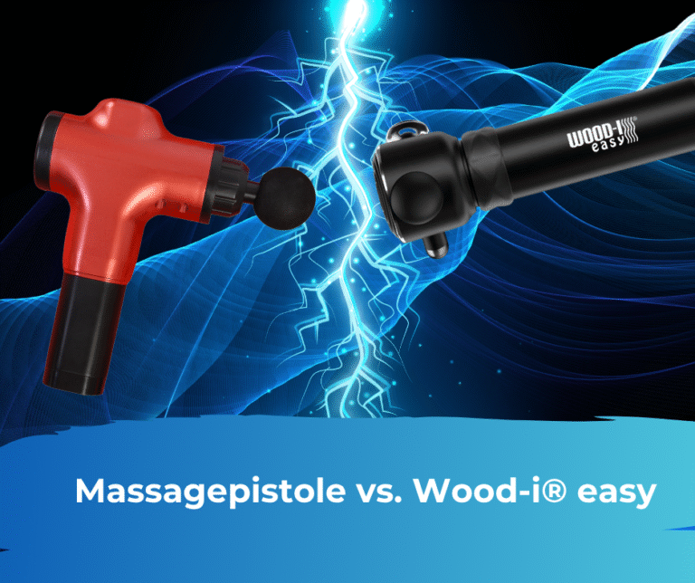 Massagepistole vs. Wood-i easy